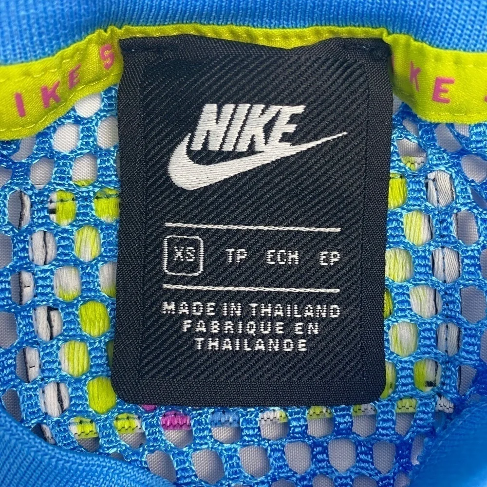 NIKE Sportswear NSP SS Mesh Top in Blue XS